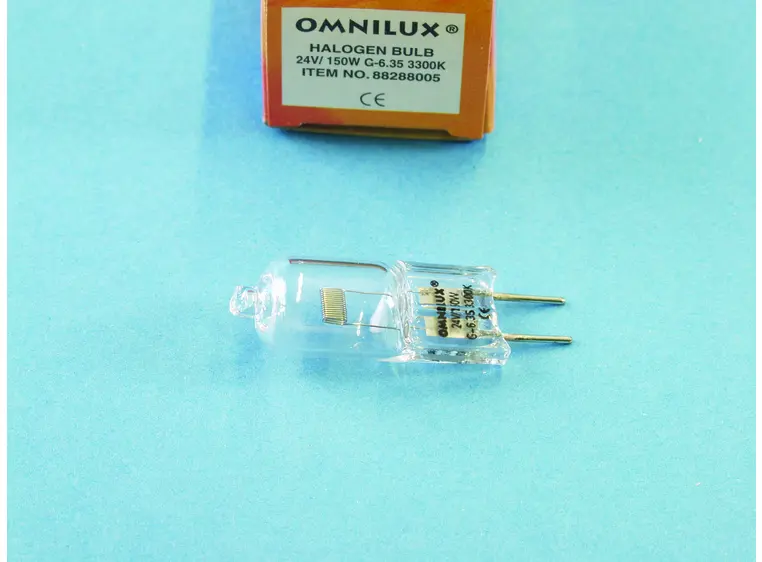 Omnilux FCS 24V/150W G-6.35 50h 3300K 